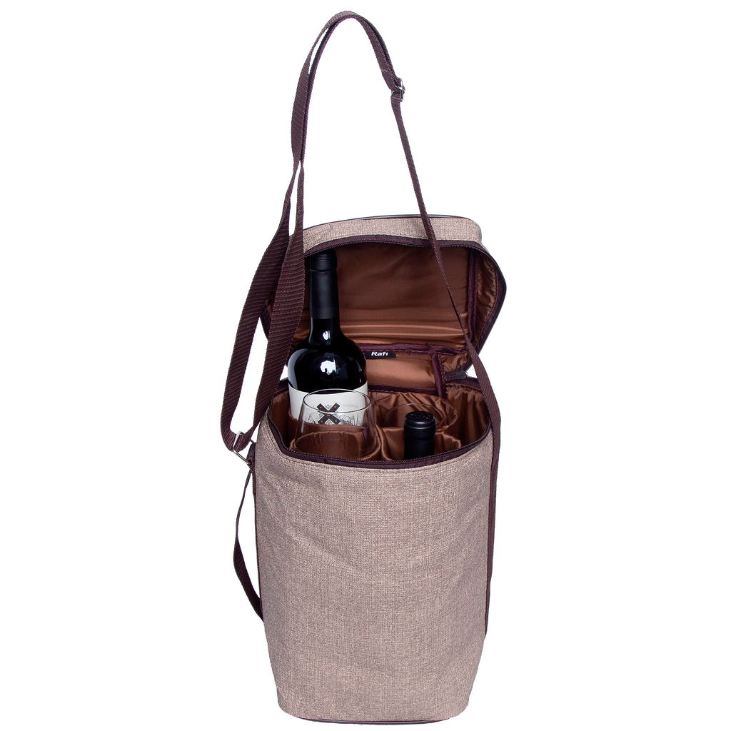 Wine Bag 4 Garrafas Bolsa Térmica Porta Vinho Rafi 9002